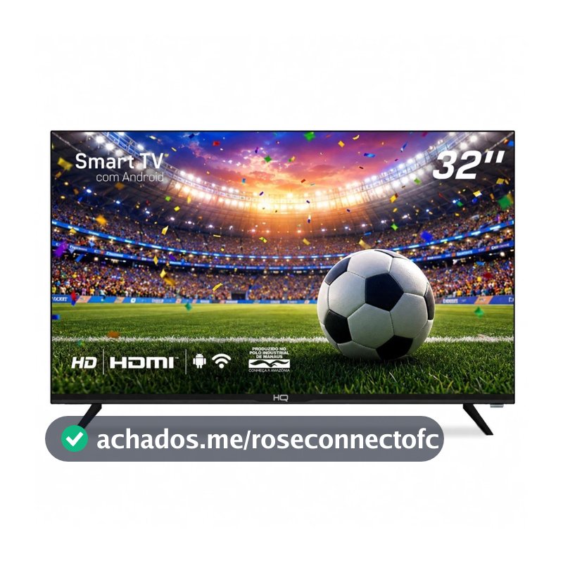 🔥 Smart TV HQ 32" LED HD Android WiFi | Smart TV + Monitor 🚀