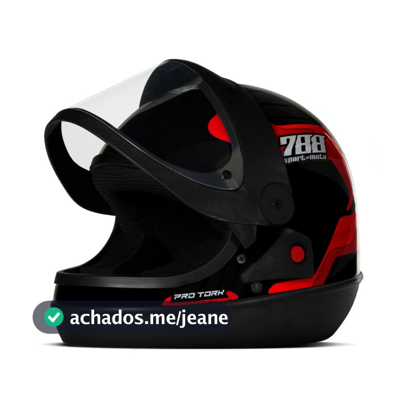 Capacete Fechado Automático Pro Tork Sport Moto 788