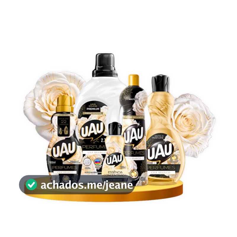 Linha Completa UAU Chá Branco