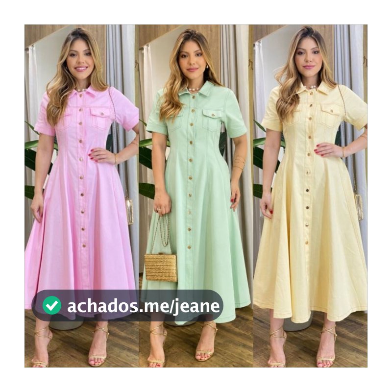 VESTIDO MIDI CECÍLIA, VESTIDO CHAMISE FEMININO VEM DETALHIADO.