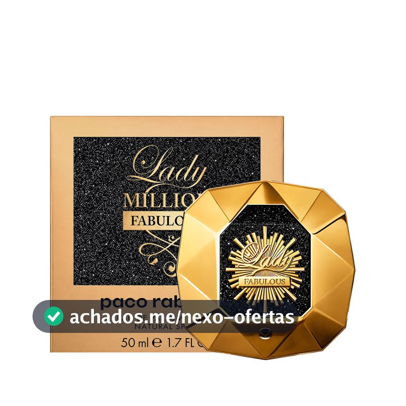 Paco Rabanne Lady Million Fabulous Eau de Parfum - Perfume Feminino 50ml