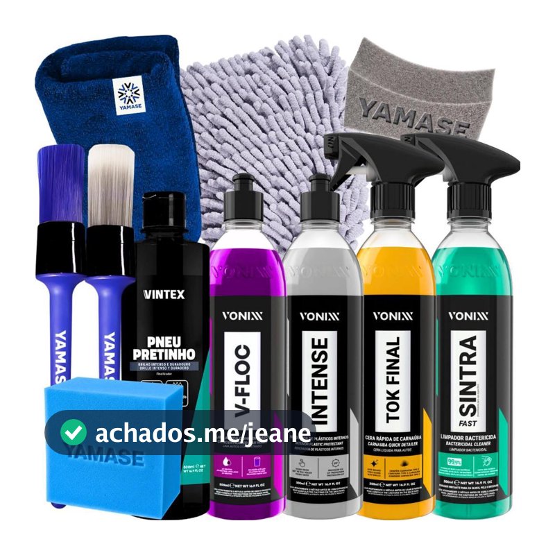 Kit Completo para Estética Automotiva Vonixx