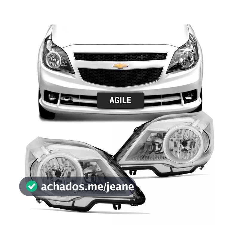 Par Farol Montana Mascara Cromada 2009 A 2014