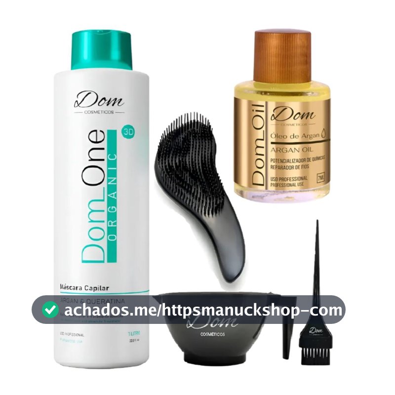 Escova Progressiva Dom One Sem Formol Orgânica 1L