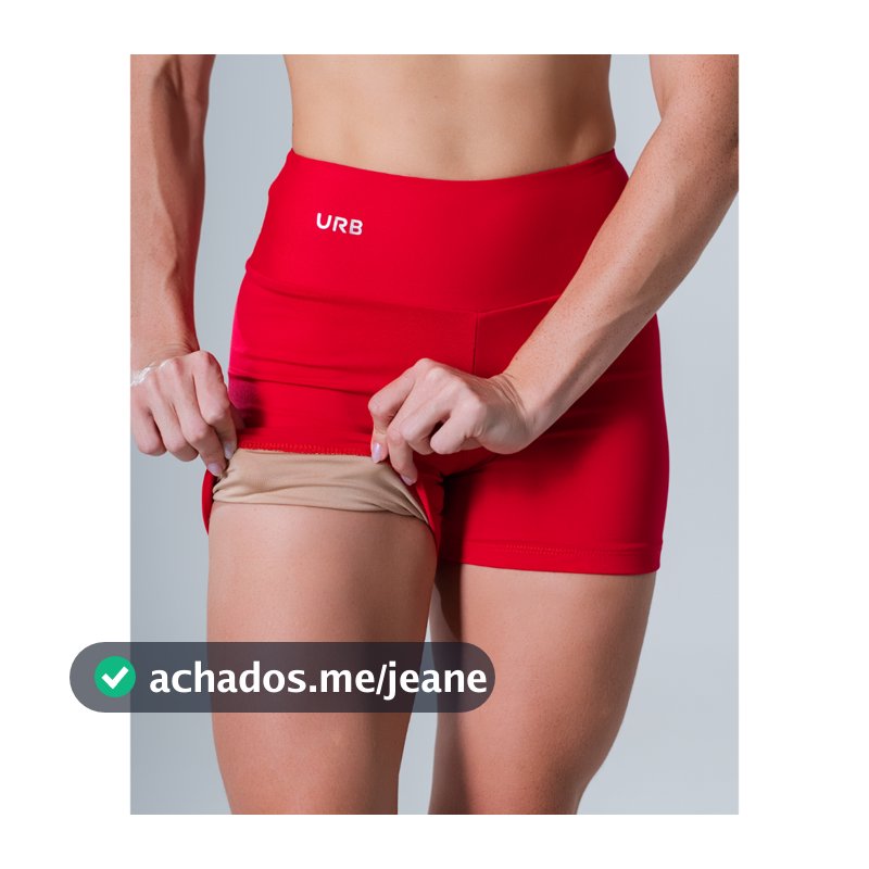 BERMUDA SHORT FITNESS ZERO TRANSPARENCIA FORRADA