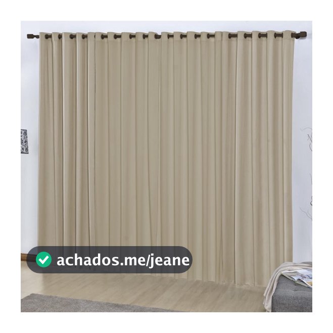 Cortina Oxford | 2,40 x 1,40 |  p/ Quarto/Sala/Cozinha/Escritório/Consultório - Elegância para o seu Ambiente.