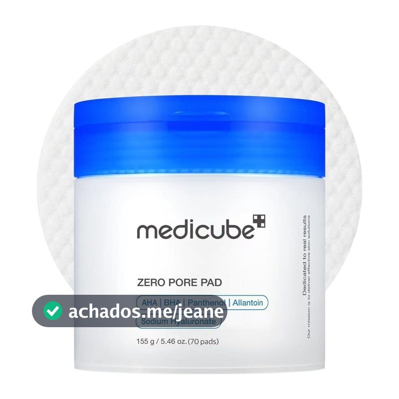 Almofada de algodão para limpeza de ácido salicílico ZERO PORE PAD melhora a almofada de limpeza de cravos POROS