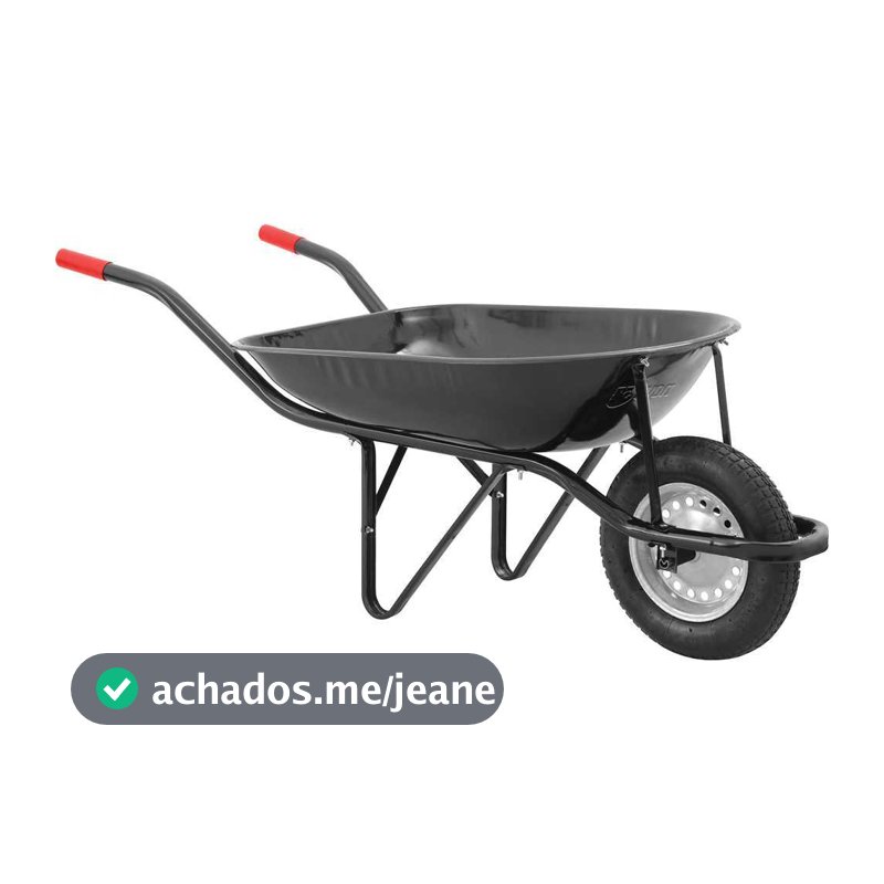 Carrinho De Mão Com Pneu Reforçado 100kg Nove54