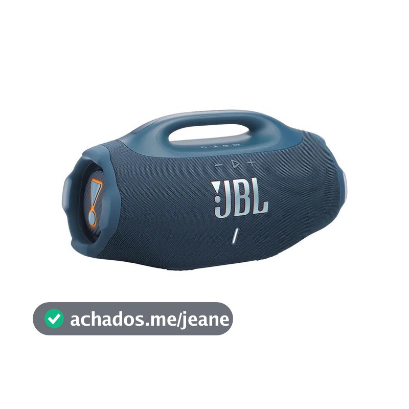 Caixa de Som Bluetooth JBL Boombox 4, com Auracast, IP68 Azul - 28913918