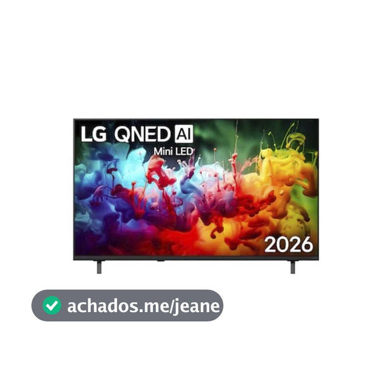 Smart TV 50 Polegadas QNED Mini LED AI 4K QNED70 webOS 2026 LG