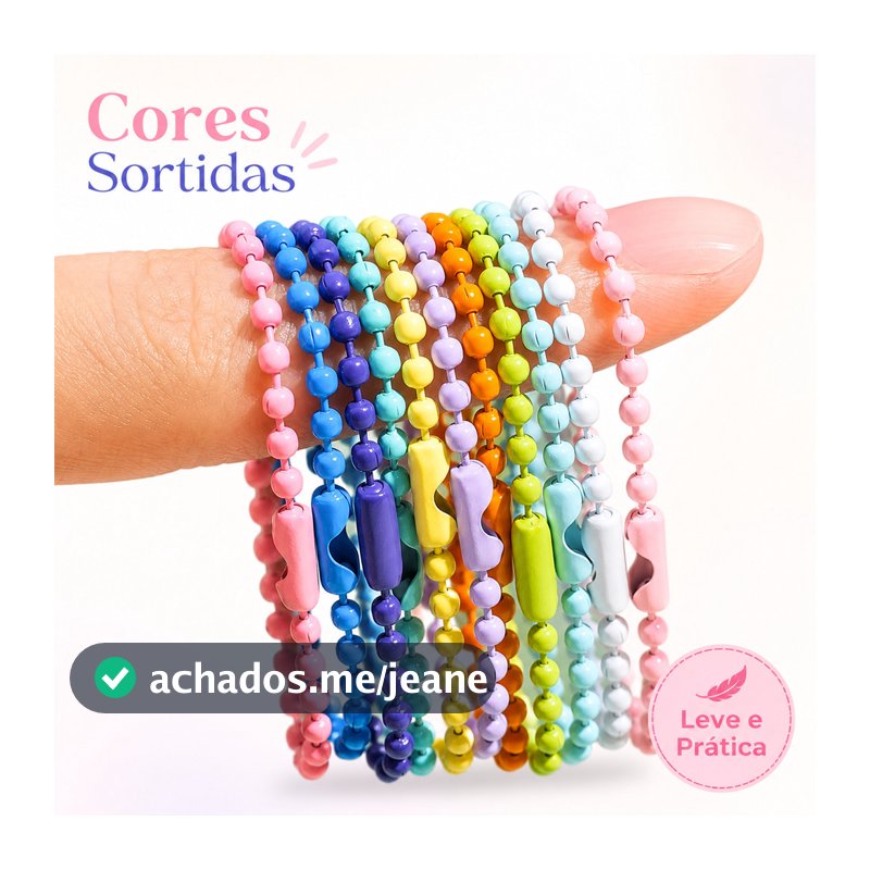 50/100/150/200/250/300 PCS Corrente De Bolinha Com Canoa 10cm Tag Chaveiro acessórios de moda
