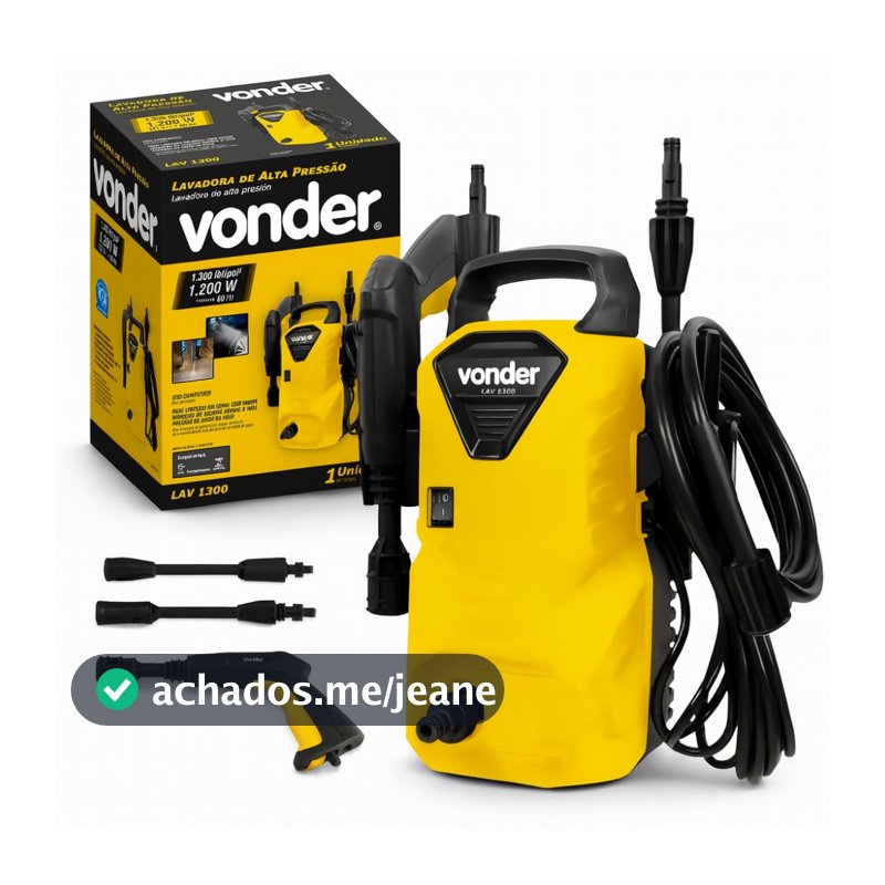Lavadora De Alta Pressão Vonder Lav1300