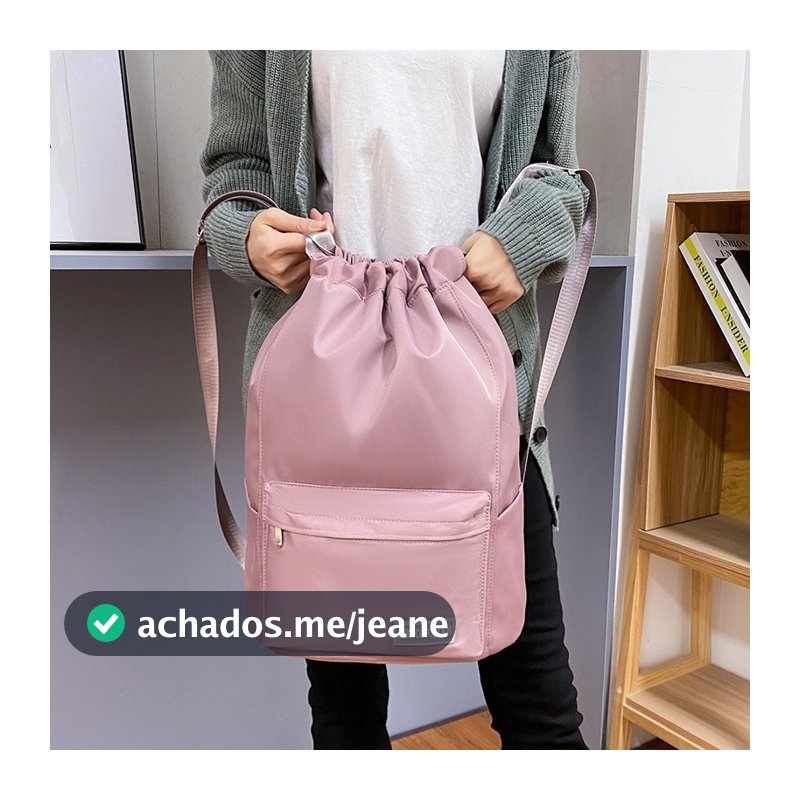 Mochila Bolsa Unisexo Costas Planície Comum Academia Esportiva Pilates Trabalho De Futebol Su