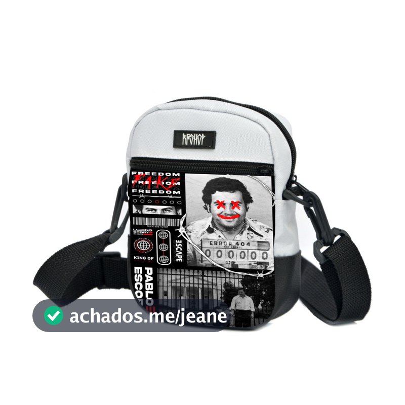Shoulder Bag Rfshop Pablo Escobar Narcos Streetwear Hype