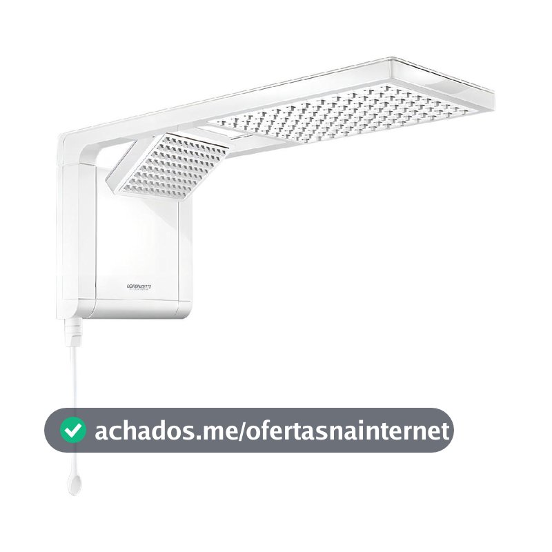 Chuveiro Elétrico De Parede Lorenzetti Acqua Ultra Duo Branco 5500w 127v
