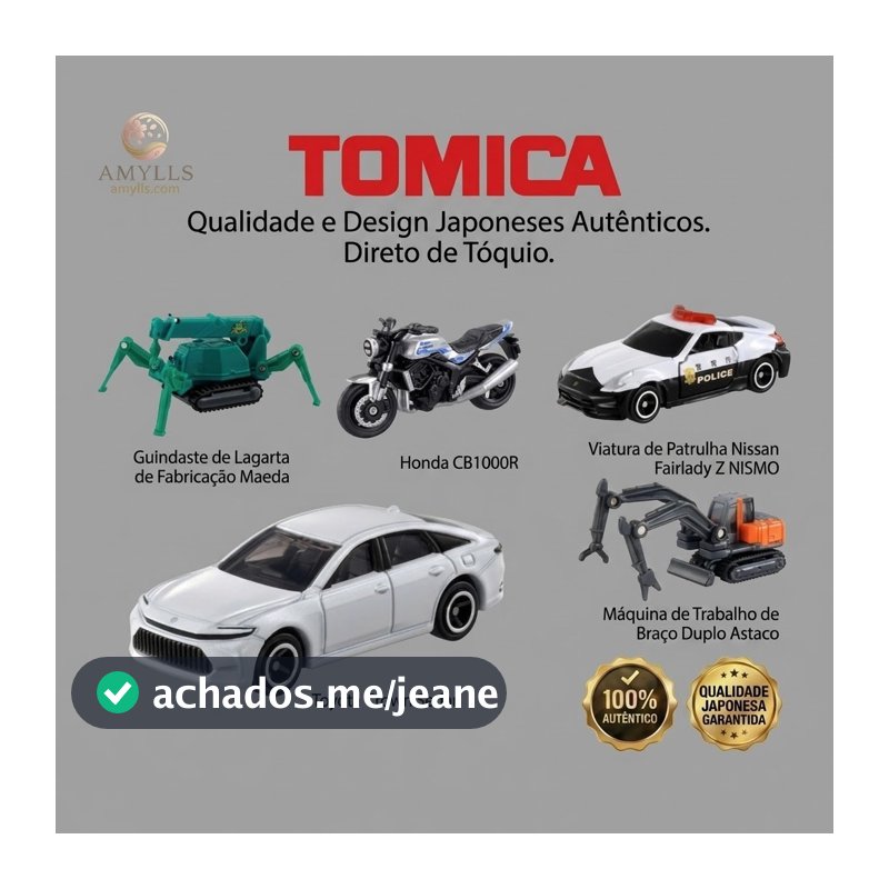[Direto do Japão] Tomica Regular Series No. 61 ao No. 65 | Miniaturas Takara Tomy 100% Originais