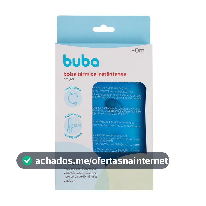 Bolsa Térmica Em Gel Anti Cólica Bebe Instantânea Buba - 14517