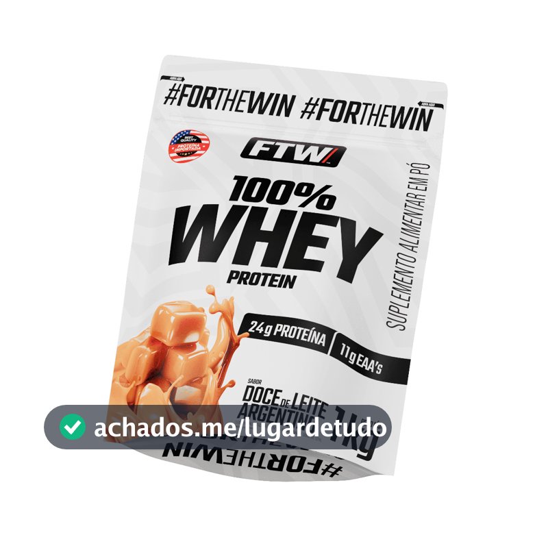 100% Whey protein Refil 1Kg - FTW