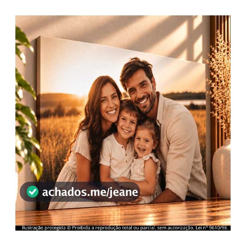 Quadro Decorativo Grande Com Foto Personalizada Casal Casamento Família Aniversário Casa Sala Quarto