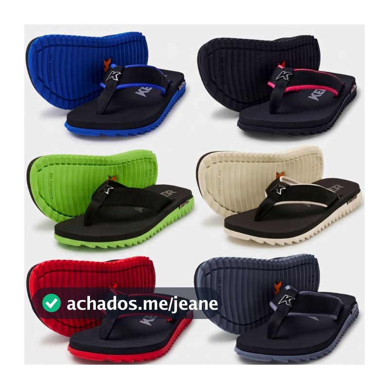 Sandália Kenner Kivah Cushy Masculina Original