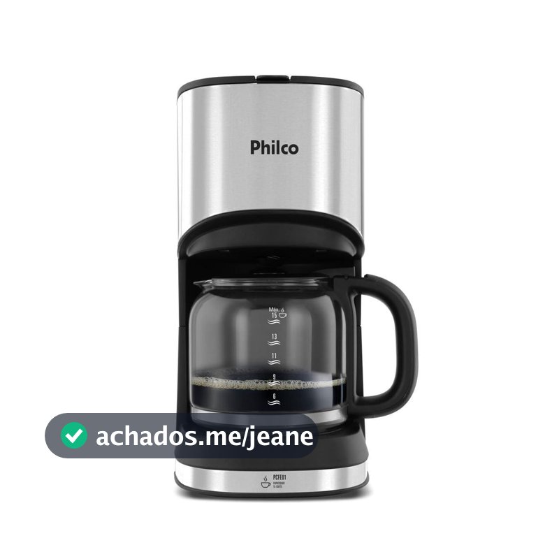 Cafeteira Philco 15 Cafezinhos 600ml 550W PCFE01