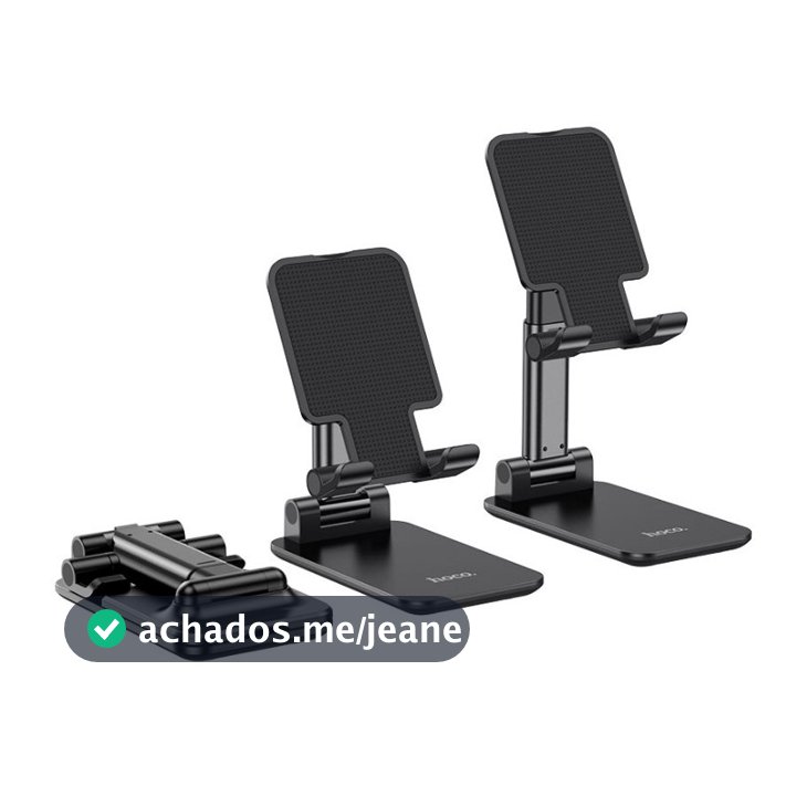 Suporte Para Celular Tabletde de Mesa Articulado Ajustável