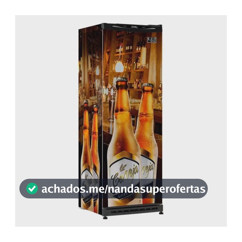 Cervejeira Esmaltec CV300R Frost Free com Sistema Fast Freezer 300L
