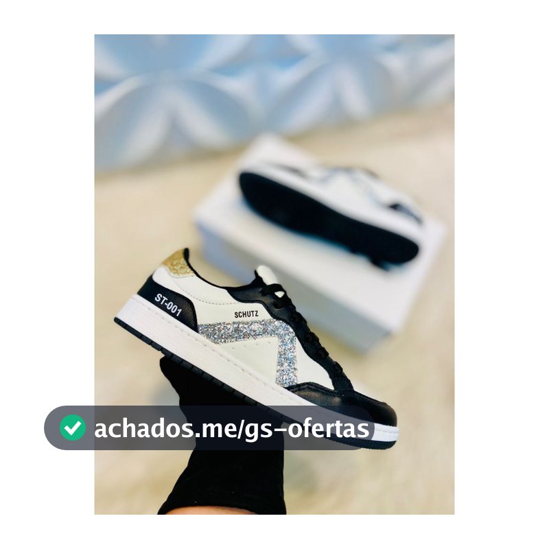 Tênis Feminino ST-001 Dourado/Prata/Branco/Bege/Preto