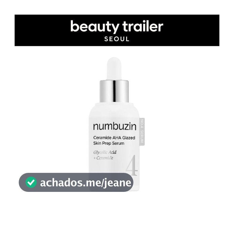 [NEW] numbuzin No.4 Ceramide AHA GLazed Skin Prep Serum, 30ml