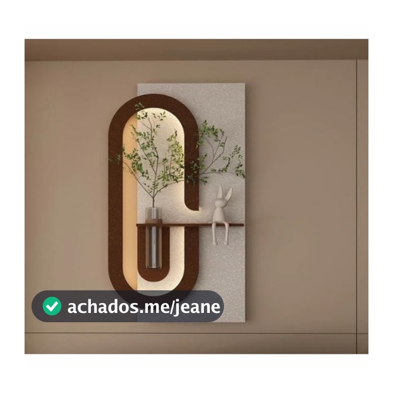 Quadro decorativo iluminação Led Lotus Decor Q21