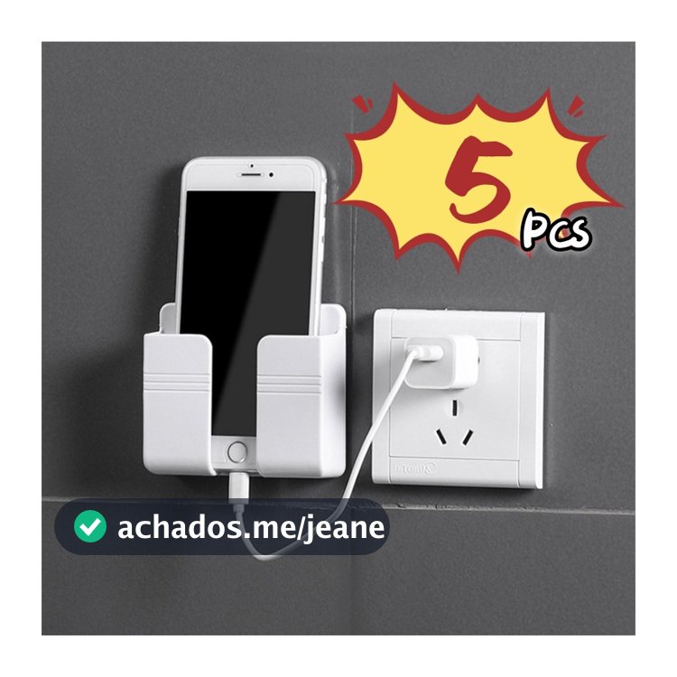 1/2/5 Pcs Adesivo Sem Furos Suporte De Parede Multifuncional Design Caixa De Armazenamento Controle Remoto Multiuso