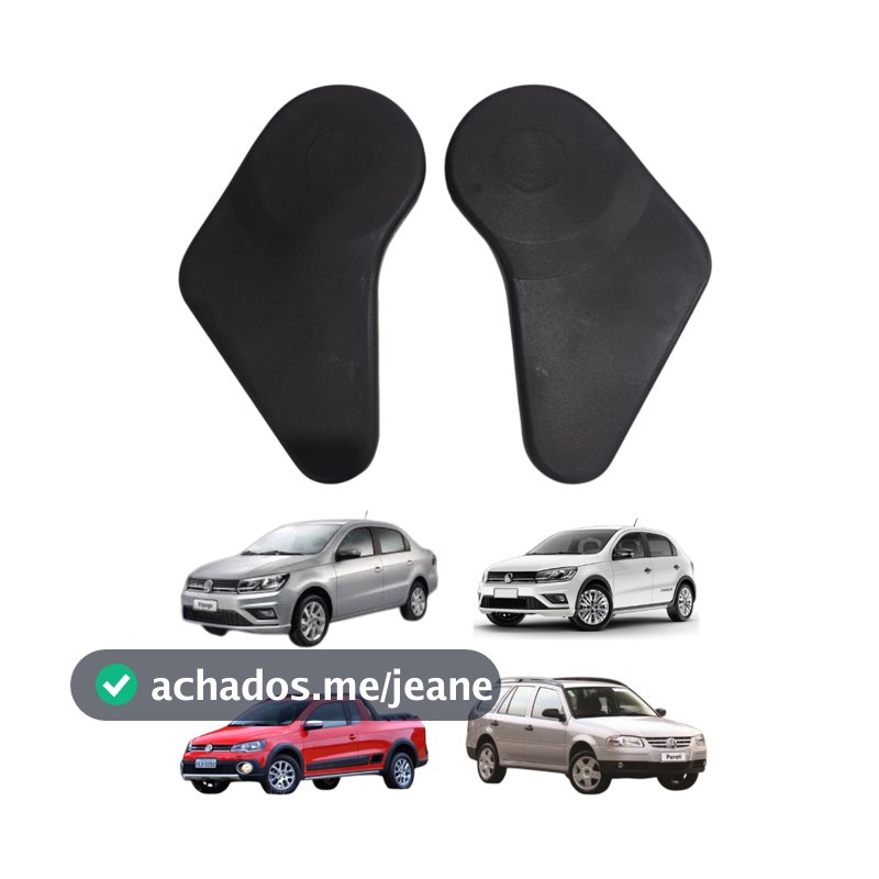 Acabamento banco Volkswagen Gol Saveiro Parati Voyage G2 G3 G4 G5 G6 G7 Cinza Preto Grafite