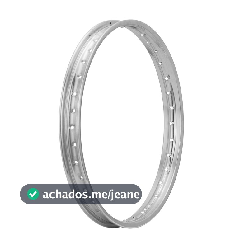 Aro Dianteiro Moto Cromo Forte Compatível Com DT 180-200 / XLX 250-350 / XTZ 125-150