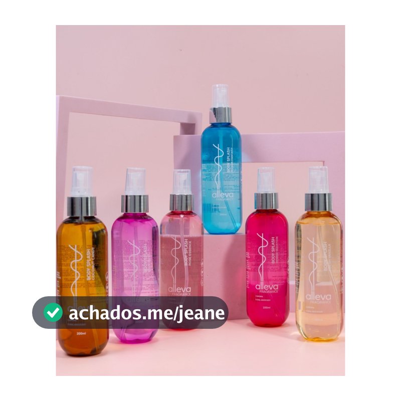 Body Splash Alleva Skin 200ml – Escolha Sua Fragrância Favorita
