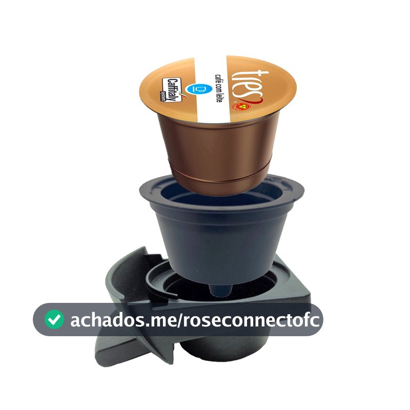 Adaptador - Capsulas Três Corações Para Maquina Dolce gusto