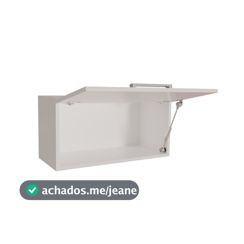 Armário de Cozinha Suspenso Multiuso Aéreo Com 1 Porta