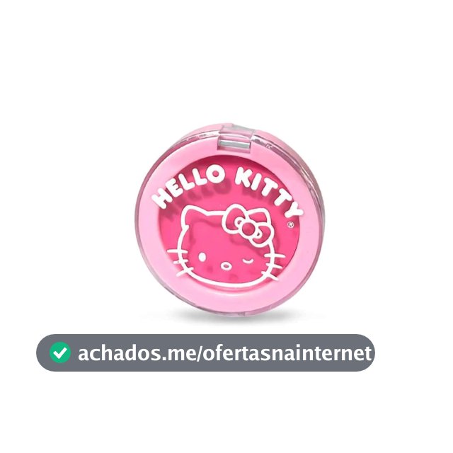 Blush Cremoso Infantil Hello Kitty Coral