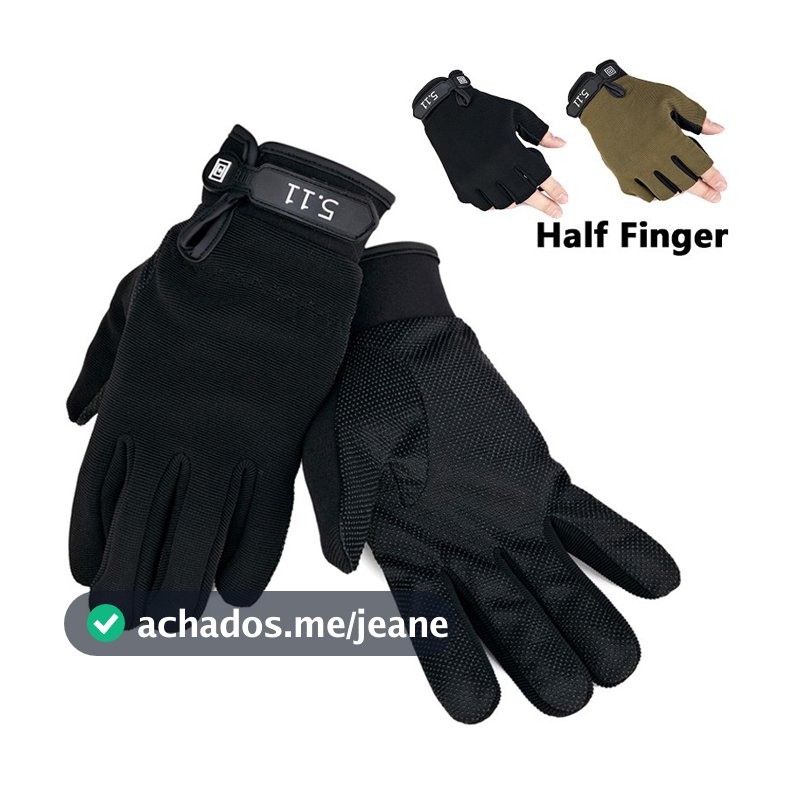 511 Luvas Táticas Militares Anti-Derrapantes Para Paintball Airsoft Tiro Combate