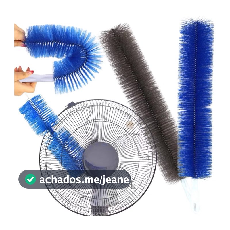 Escova Limpador De Ventilador Espanador De Pó Flexível Para Limpar Ar Condicionado Janela Ajustável multiuso