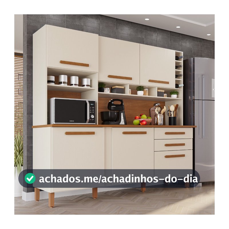 Cozinha 6 Portas 2 Gavetas Amanda