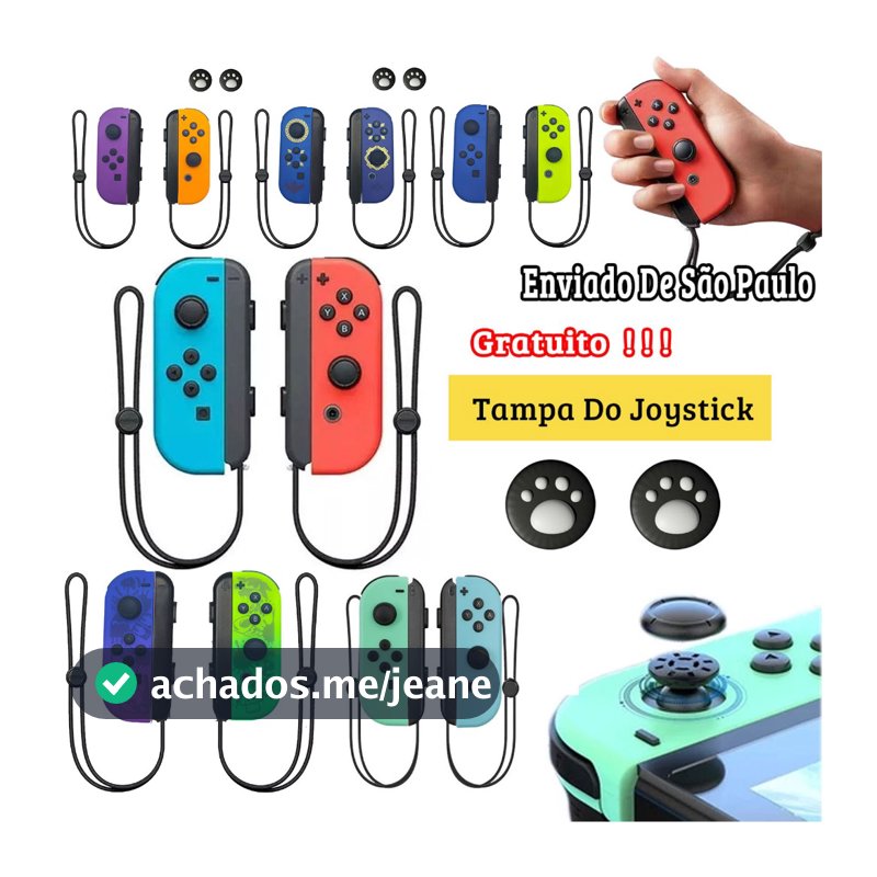 Gamepad Compativel Com Nintendo Switch Oled Suporte De Console Controlador Para Esquerda EDireita Joystick