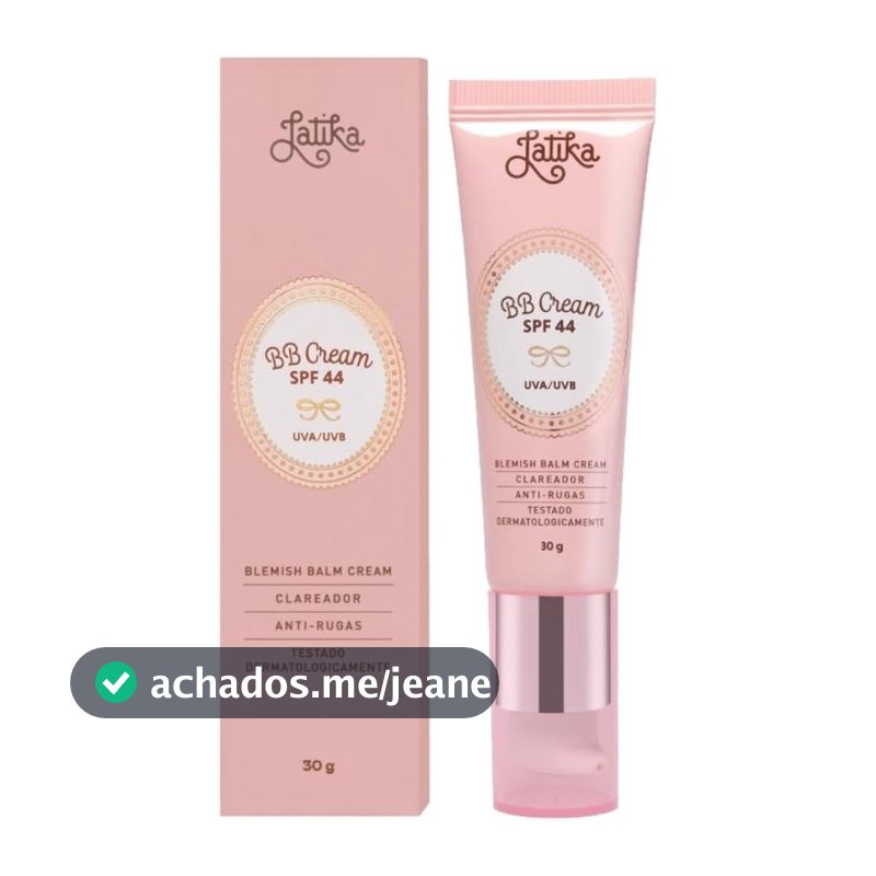 BB Cream Latika Claro N5 FPS 44 Clareador Uniformiza