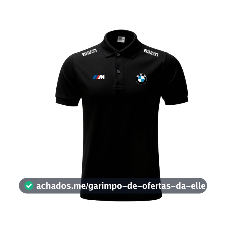 Camiseta Masculina Camiseta da BMW Automotiva Blusa Masculina