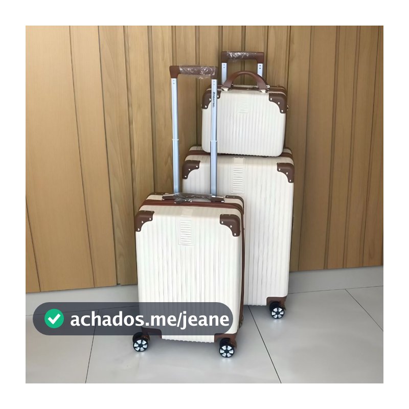 Conjunto 2 Malas de Viagem + Frasqueira