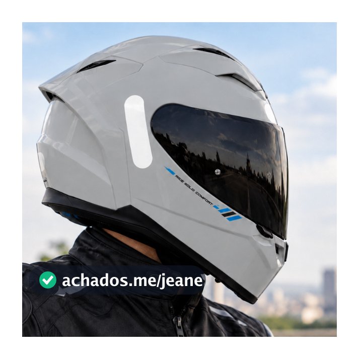 CAPACETE AXXIS SEGMENT SOLID MONOCOLOR CINZA A12 BRILHANTE LANÇAMENTO PROMOÇÃO