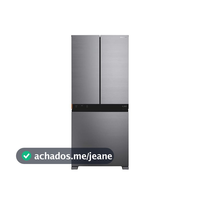 Geladeira Inteligente Brastemp BRO88AK B= Smart Frost Free 630L French Door Inox Bivolt