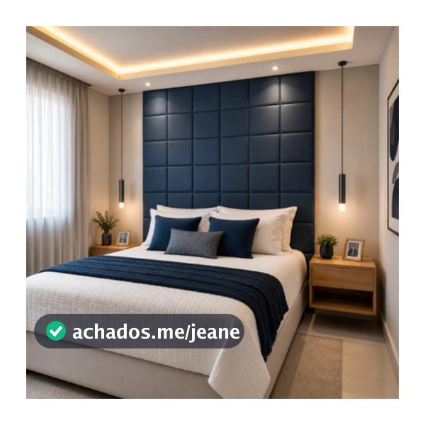 Kit Cabeceira 20 30 Ou 40 Unidades 40x30 cm Suede  Parede Completa, Envio Imediato