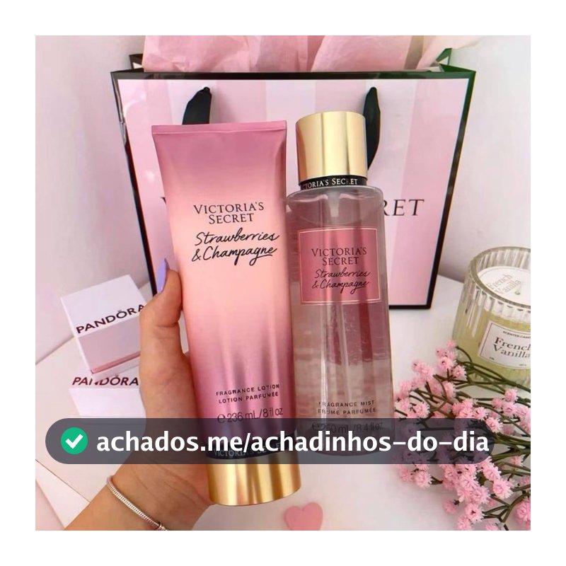 Kit Hidratante Corporal + Body Splash Feminino | Fragrância Doce Frutal | Hidratação Prolongada | Pele Macia