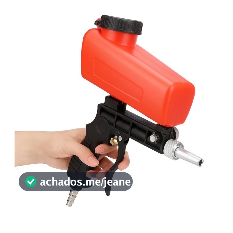 Pistola Jateamento De Areia Tanque Baixo Pneumatica Portatil