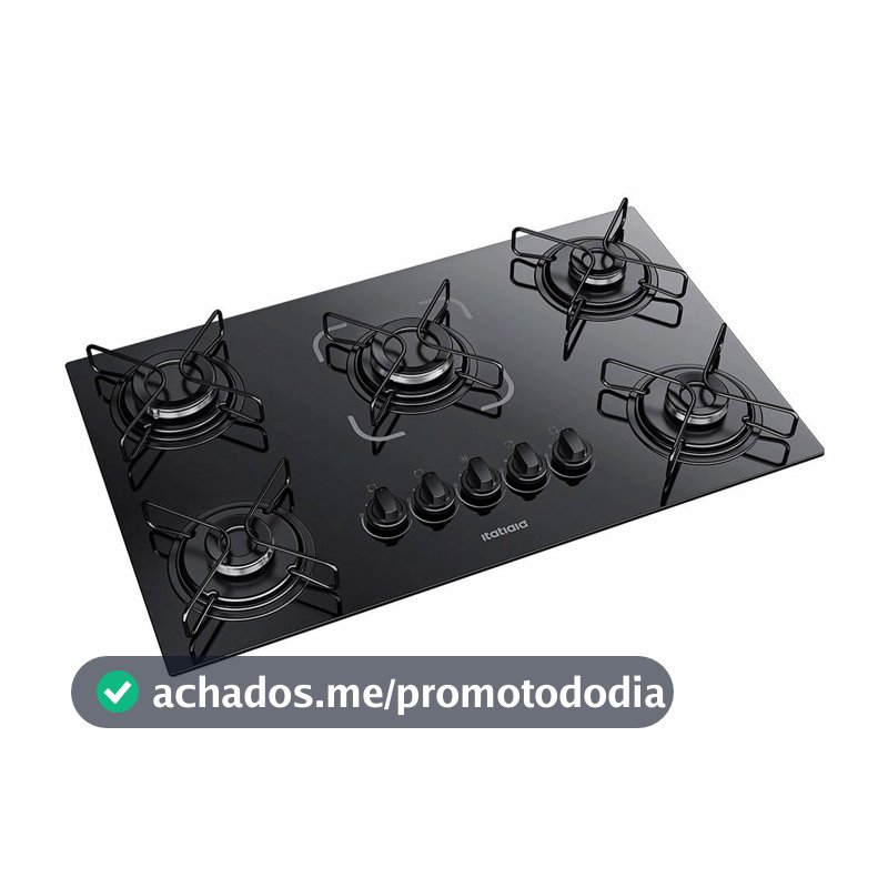Fogao Cooktop Itatiaia Essencial 5 Bocas